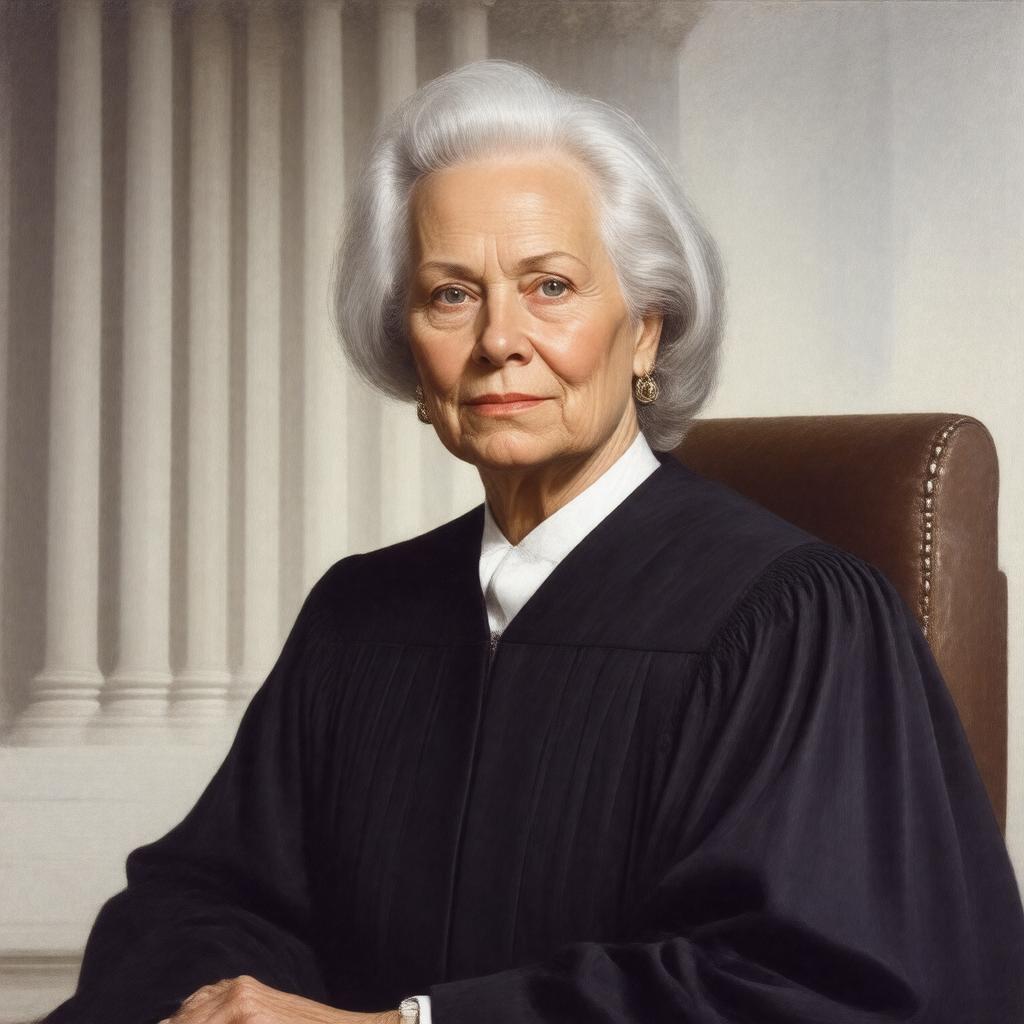 AI-created image of Sandra Day O'Connor