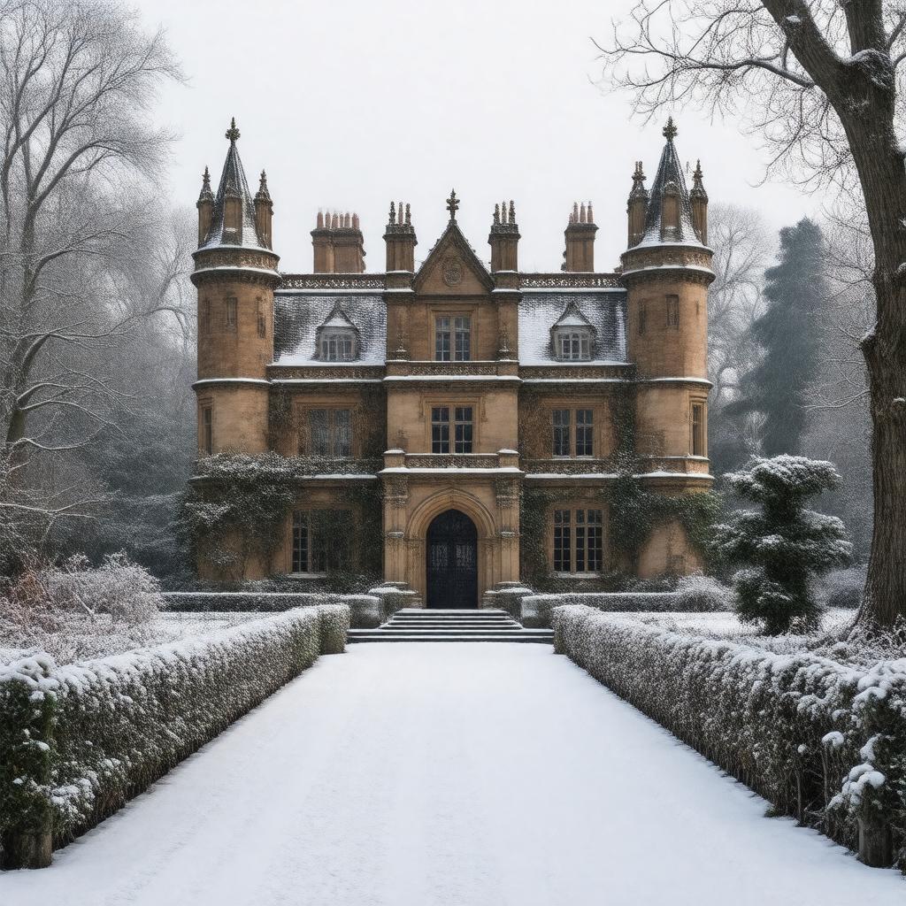 AI-created image of Sandringham House