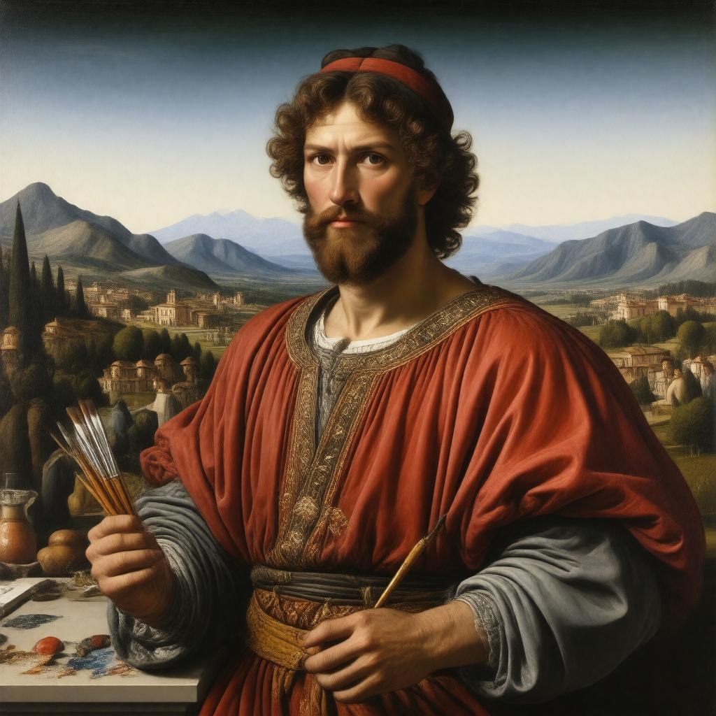 AI-created image of Sandro Botticelli