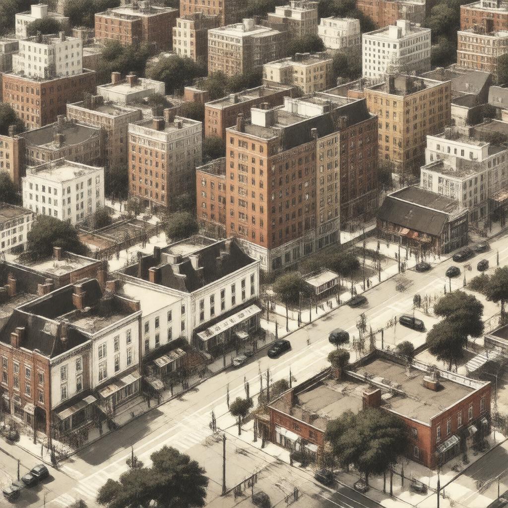 AI-created image of Sandtown-Winchester
