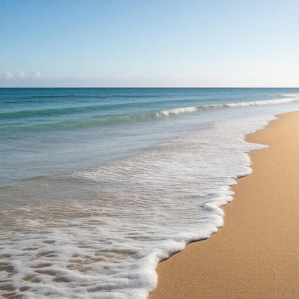 Click to view larger image AI-created image of Sandy Beach