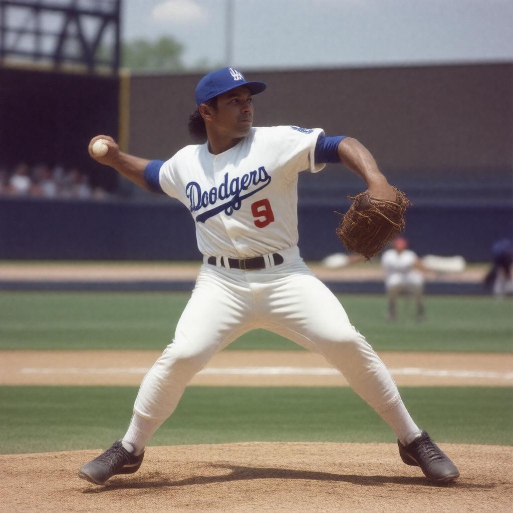 AI-created image of Sandy Koufax