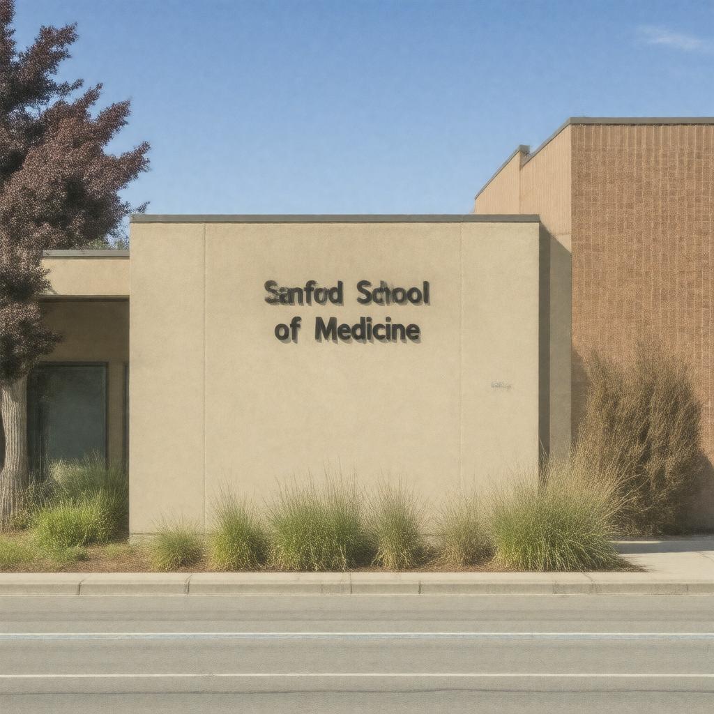 AI-created image of Sanford School of Medicine