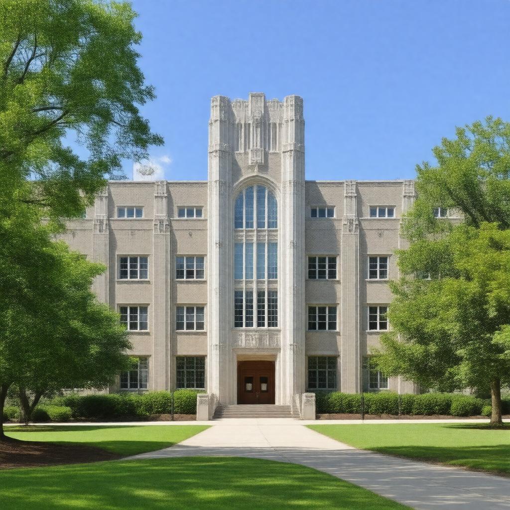 AI-created image of Sanford School of Public Policy