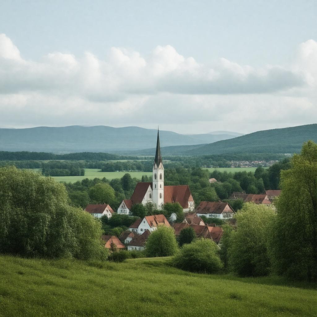 AI-created image of Sangerhausen