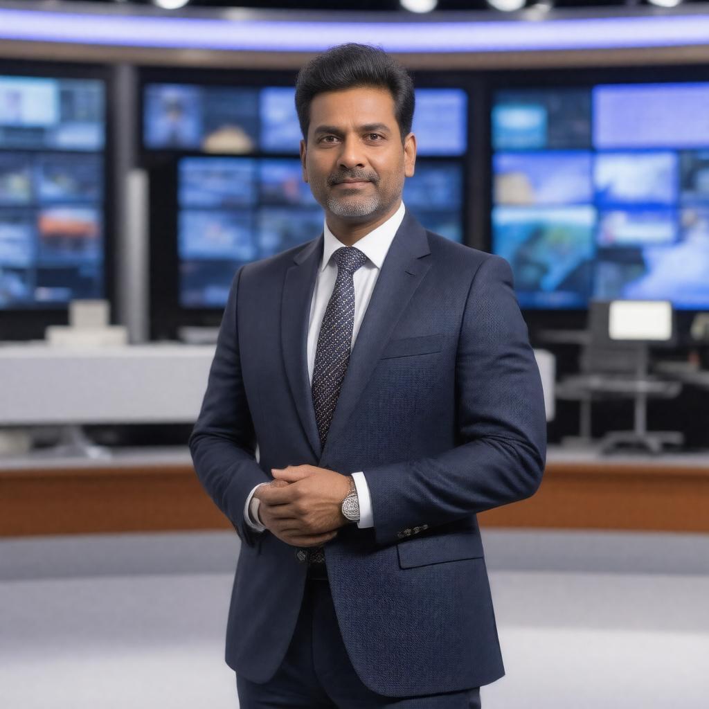 Click to view larger image AI-created image of Sanjay Raina