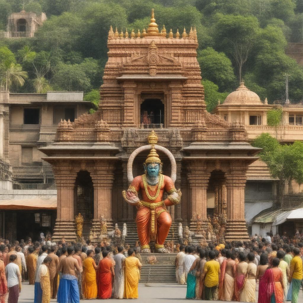 Click to view larger image AI-created image of Sankat Mochan