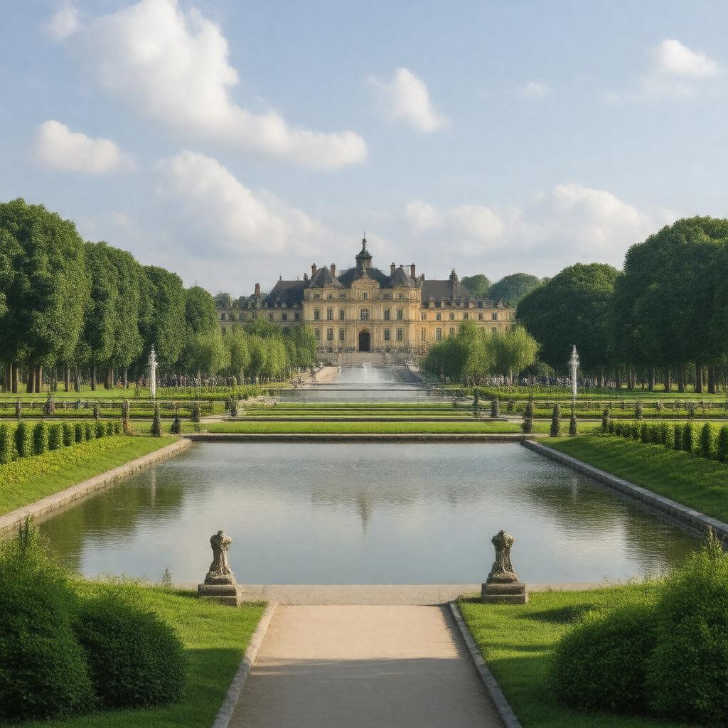 AI-created image of Sanssouci Park