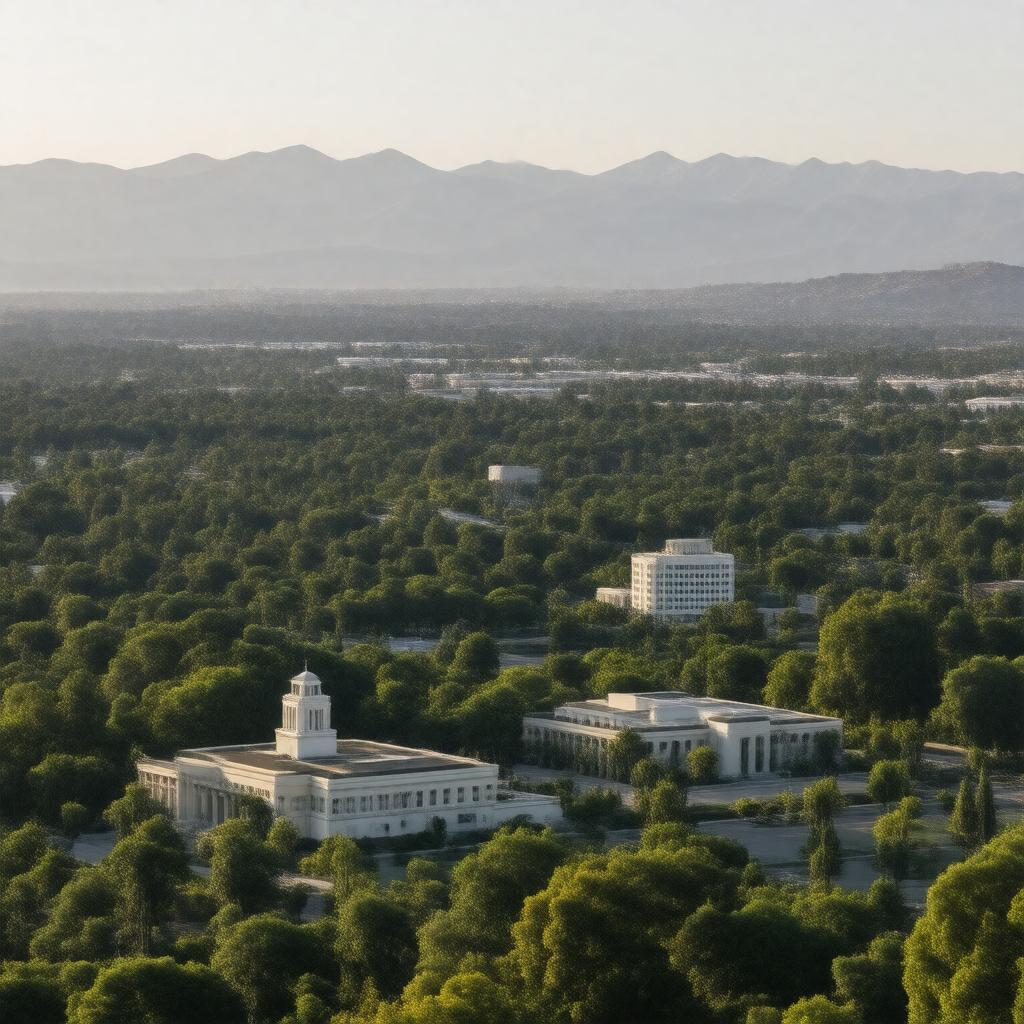 AI-created image of Santa Clara County, California, United States