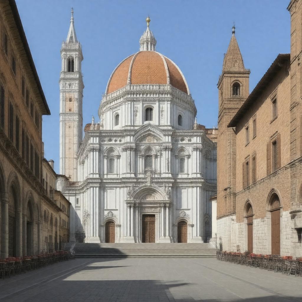 AI-created image of Santa Maria del Fiore