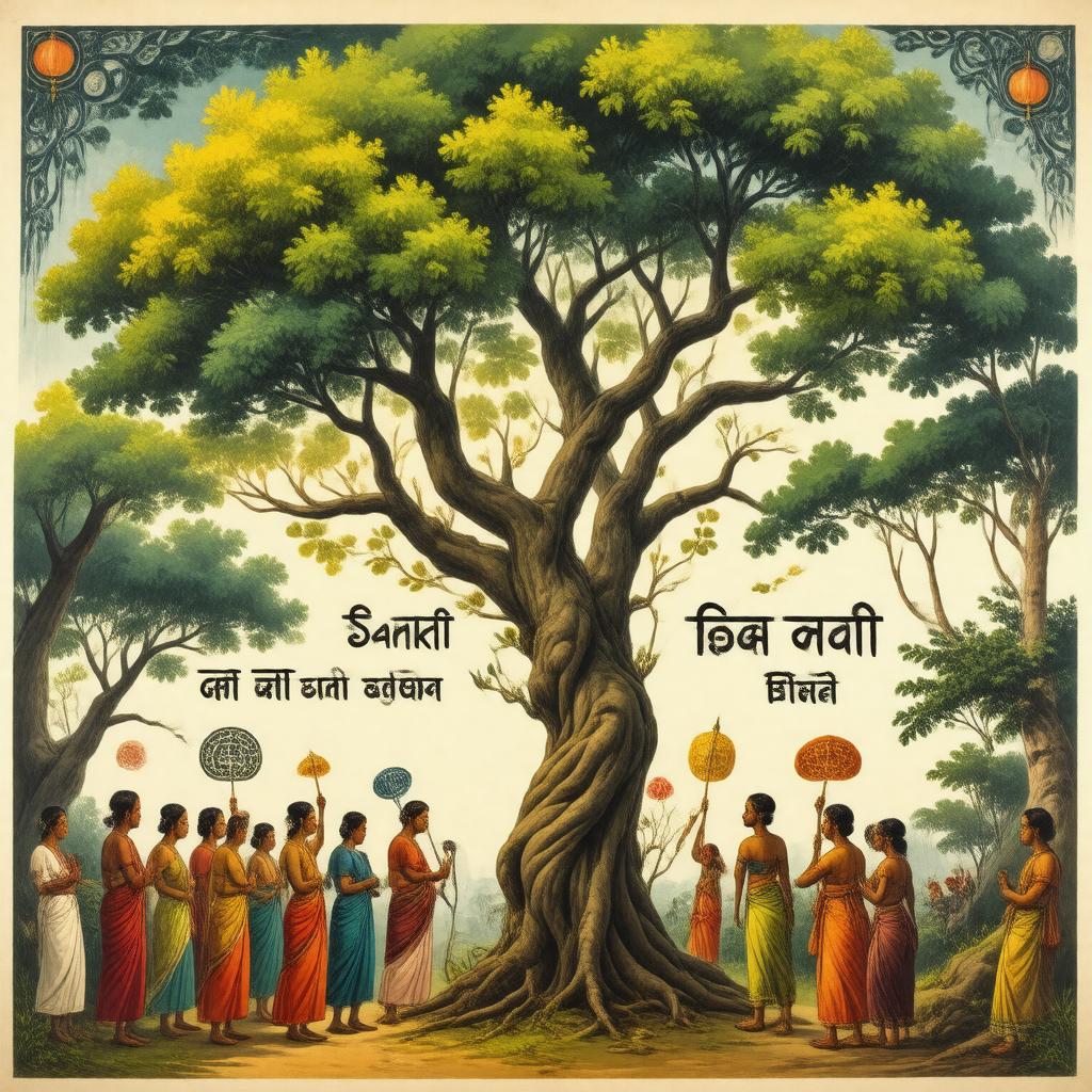 AI-created image of Santali