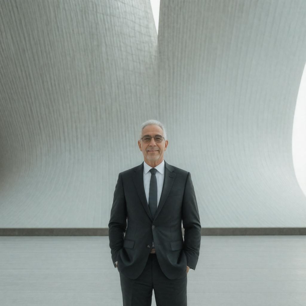 AI-created image of Santiago Calatrava