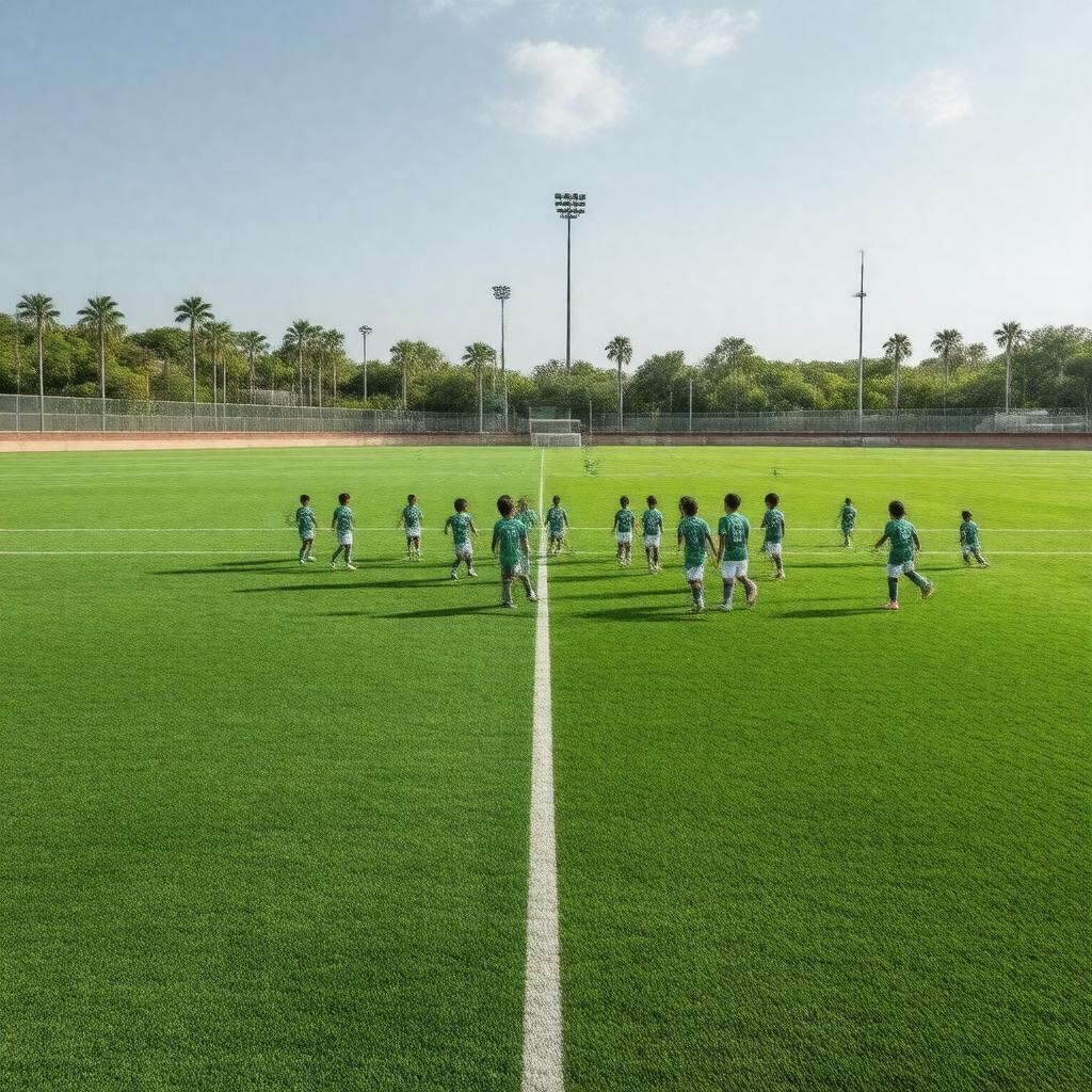 AI-created image of Santos Laguna Youth Academy