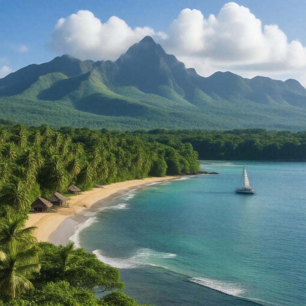 AI-created image of Sao Tome and Principe