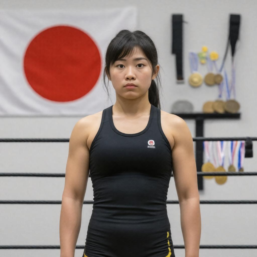 AI-created image of Saori Yoshida