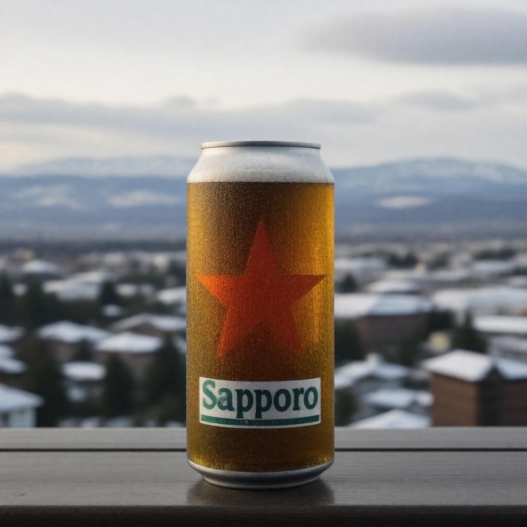 AI-created image of Sapporo Beer