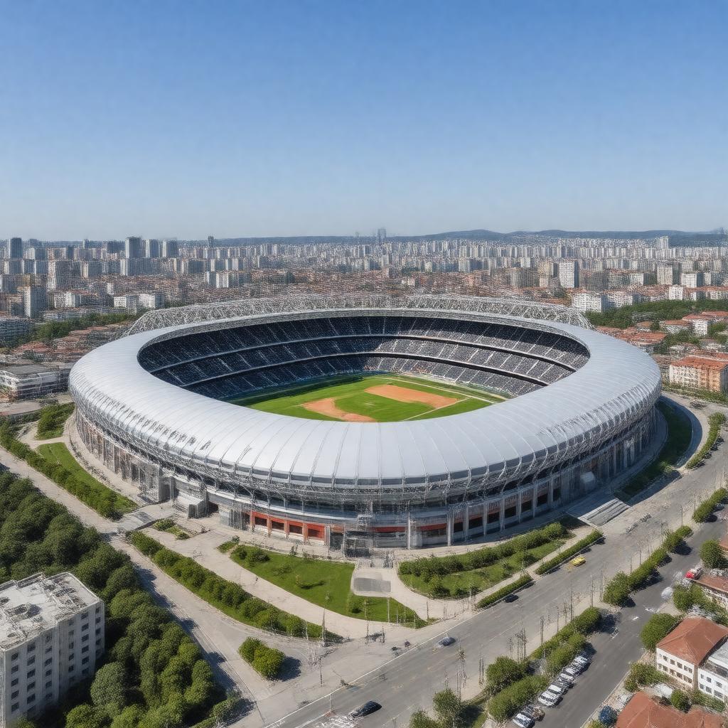 Click to view larger image AI-created image of Sapporo Dome