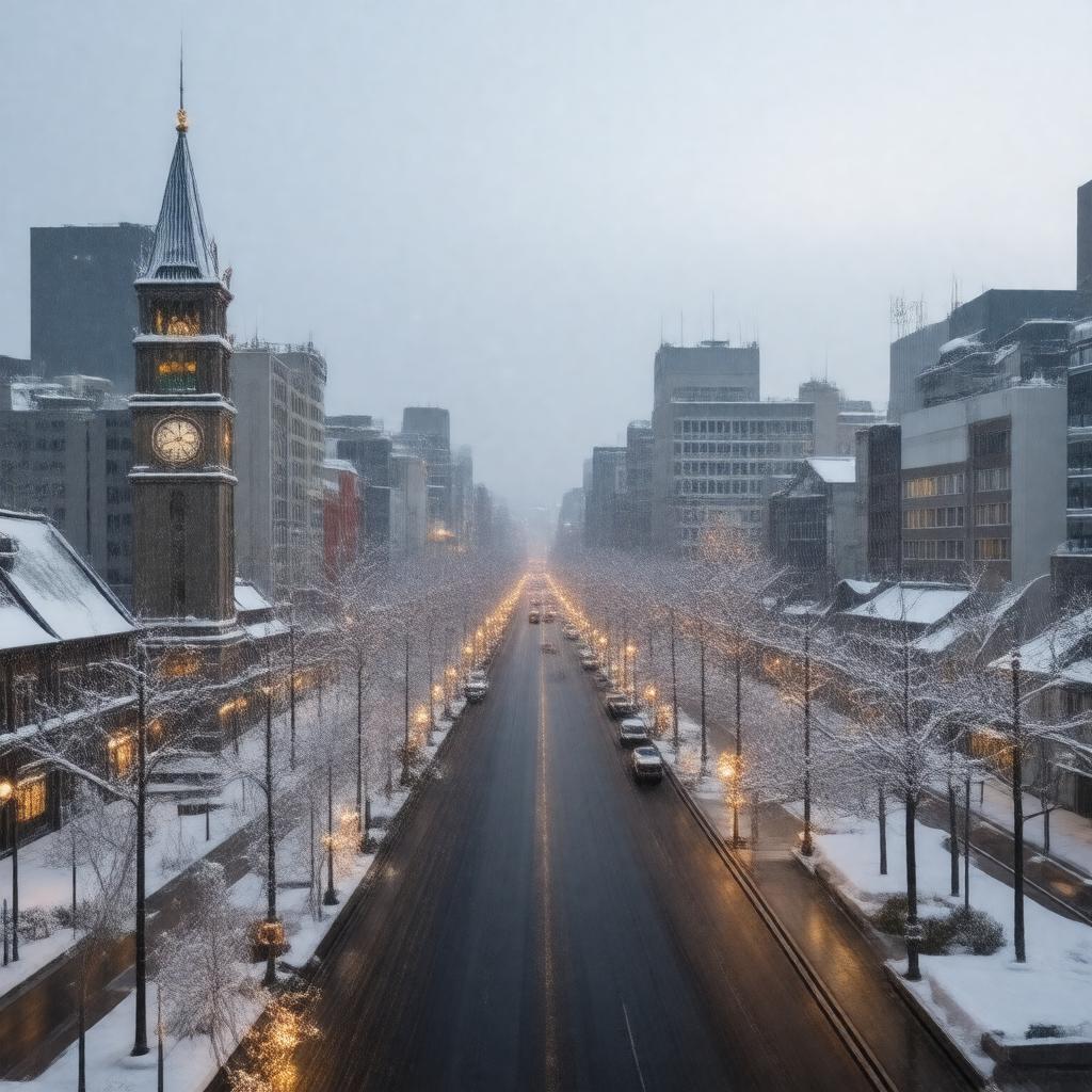 AI-created image of Sapporo