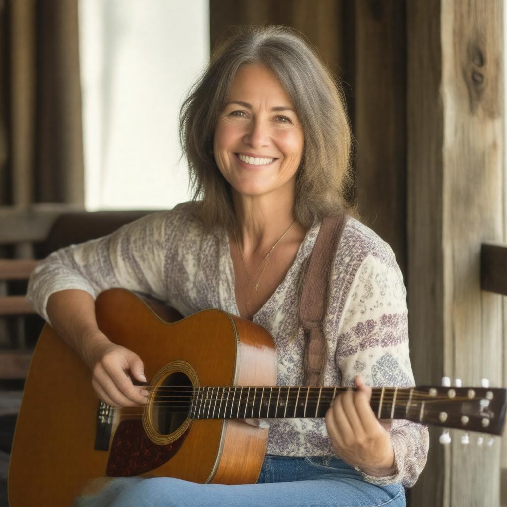 AI-created image of Sara Groves