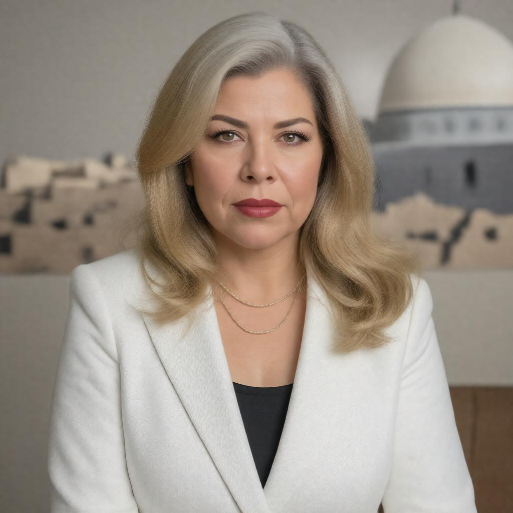 AI-created image of Sara Netanyahu