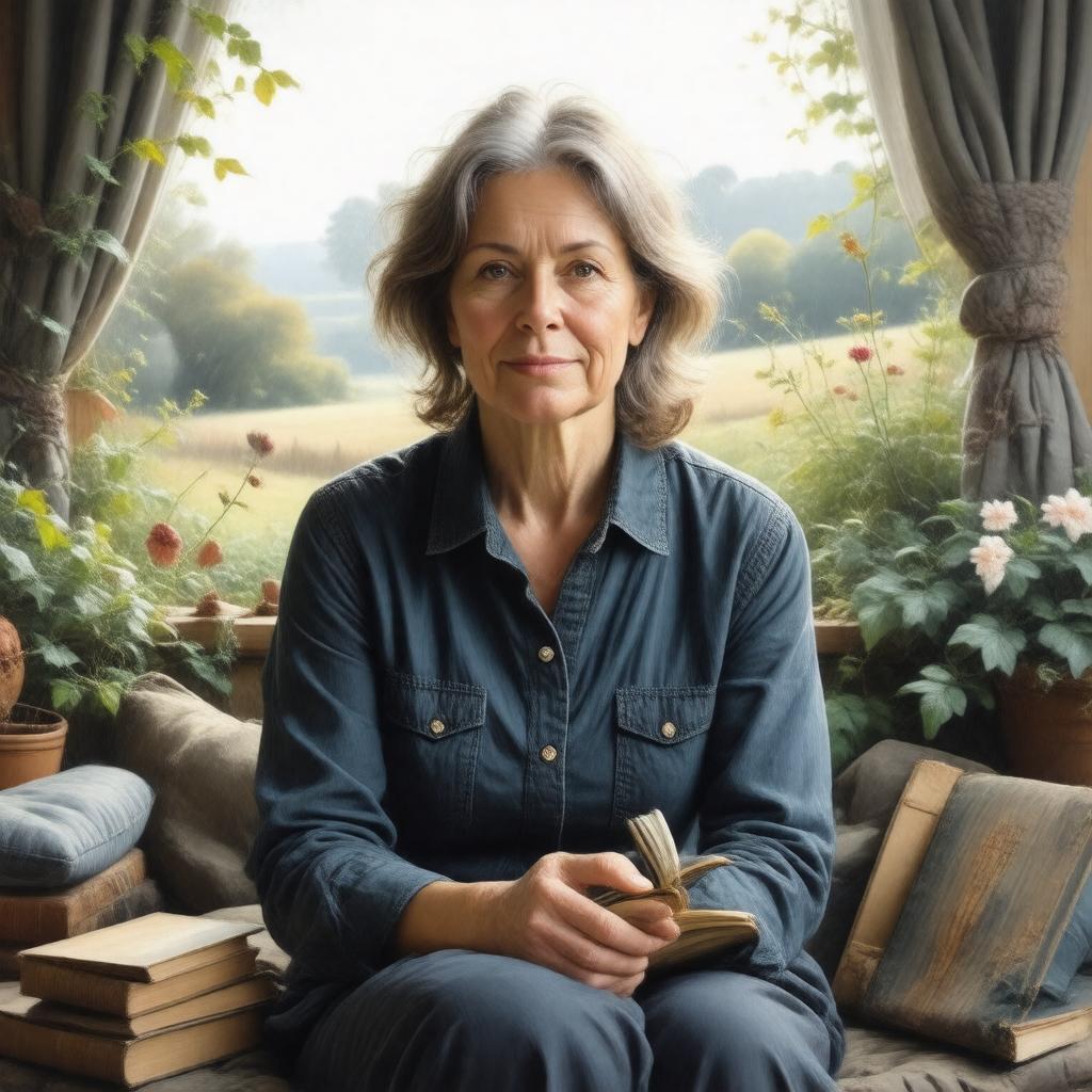 AI-created image of Sarah Allerton