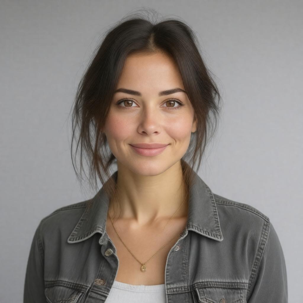 AI-created image of Sarah Anna Wiedemann