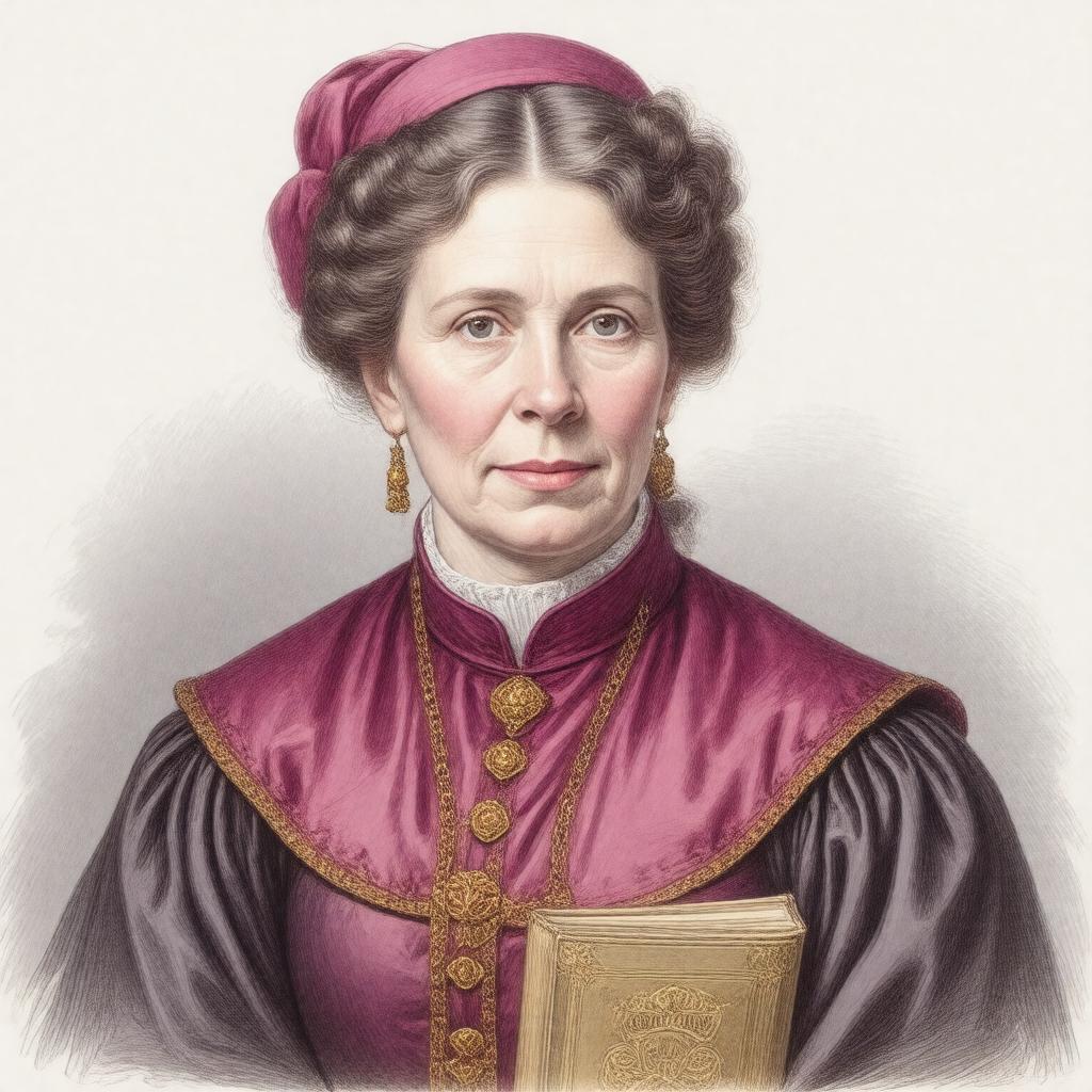 AI-created image of Sarah Foot