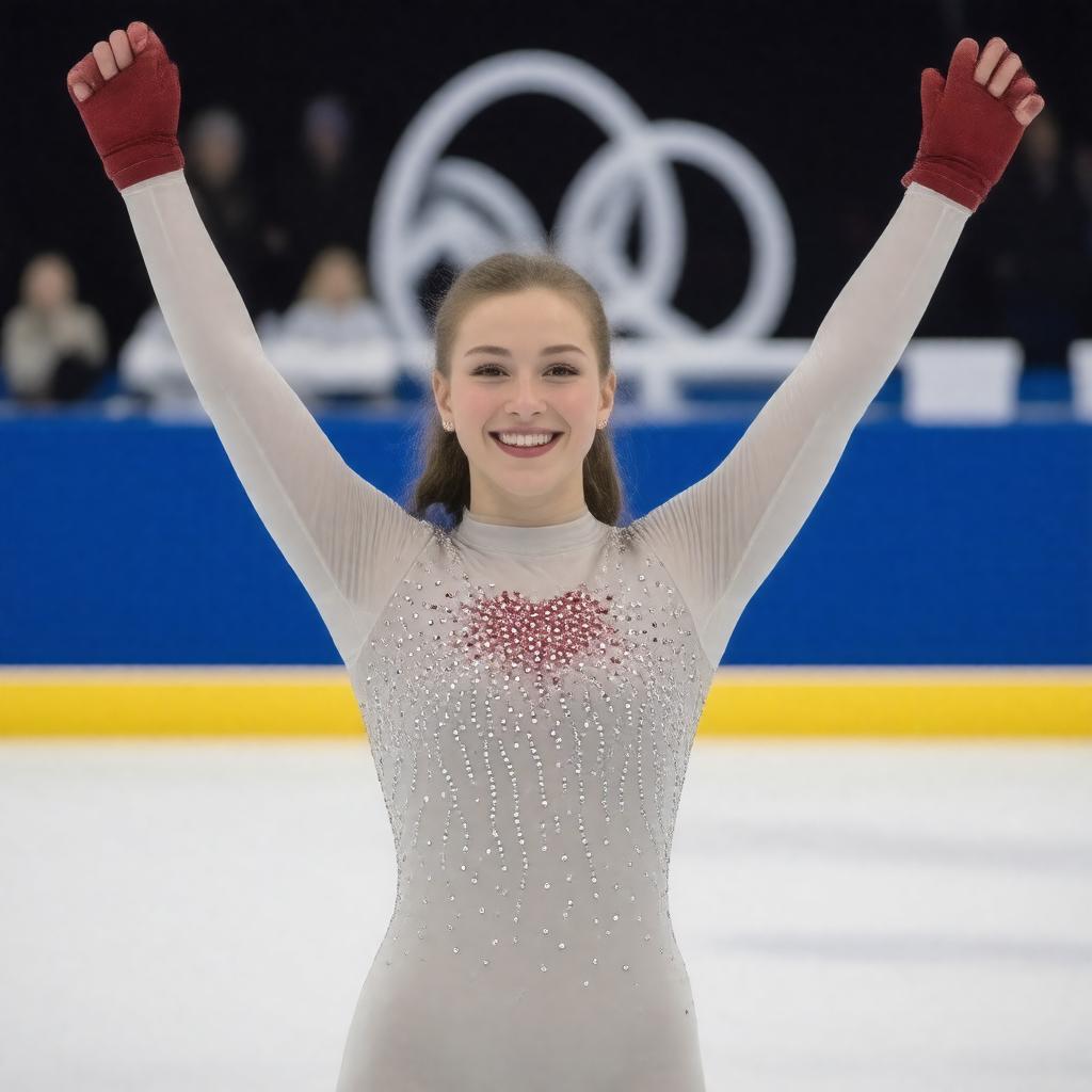 AI-created image of Sarah Hughes