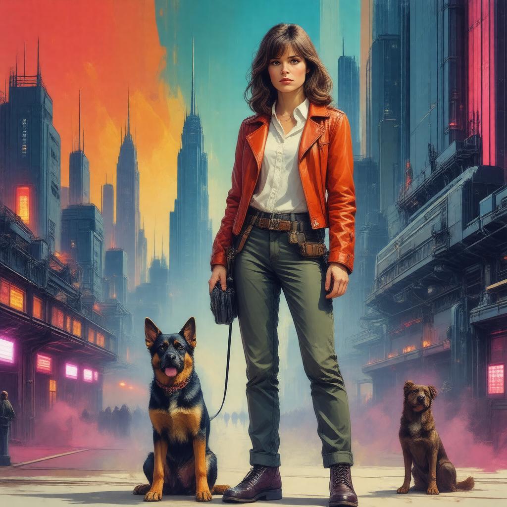 AI-created image of Sarah Jane Smith