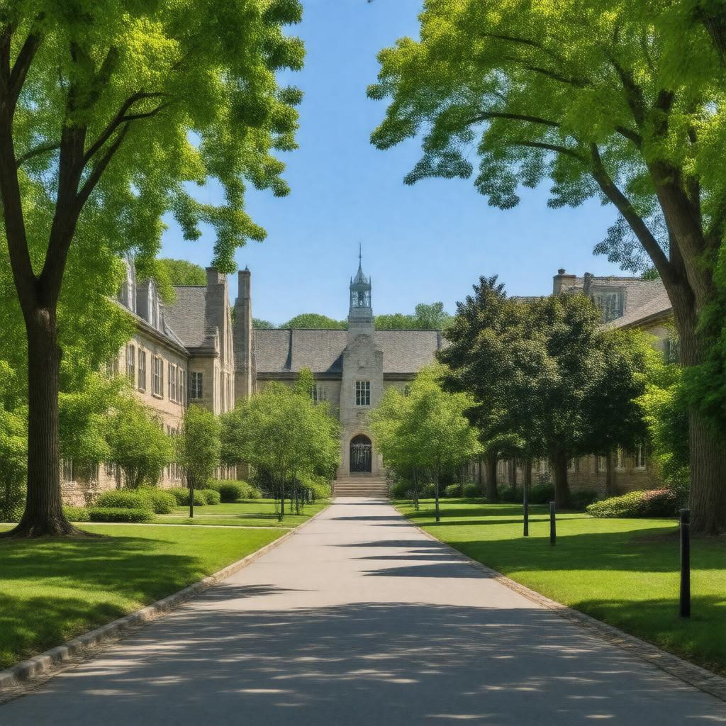 AI-created image of Sarah Lawrence College