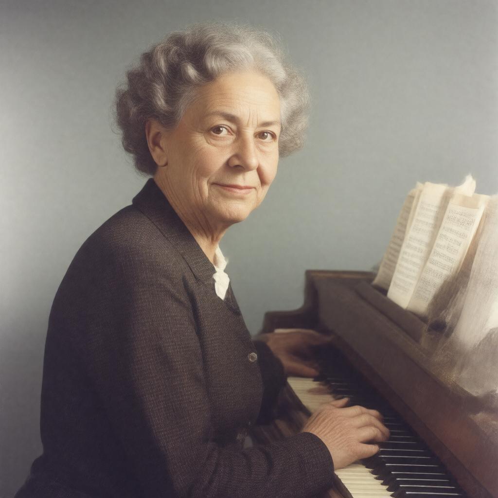 Click to view larger image AI-created image of Sarah Mittenthal Copland
