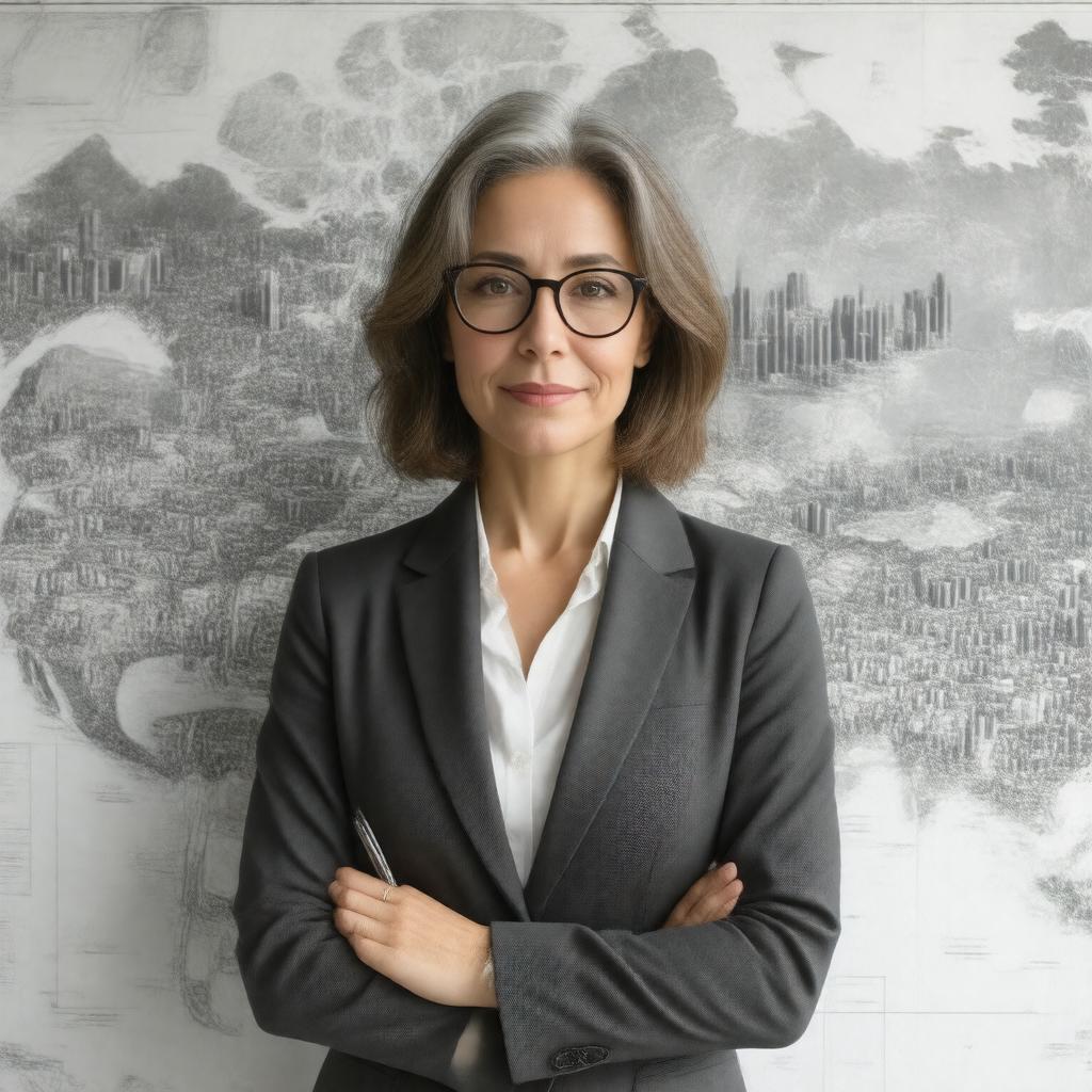 AI-created image of Sarah Moser