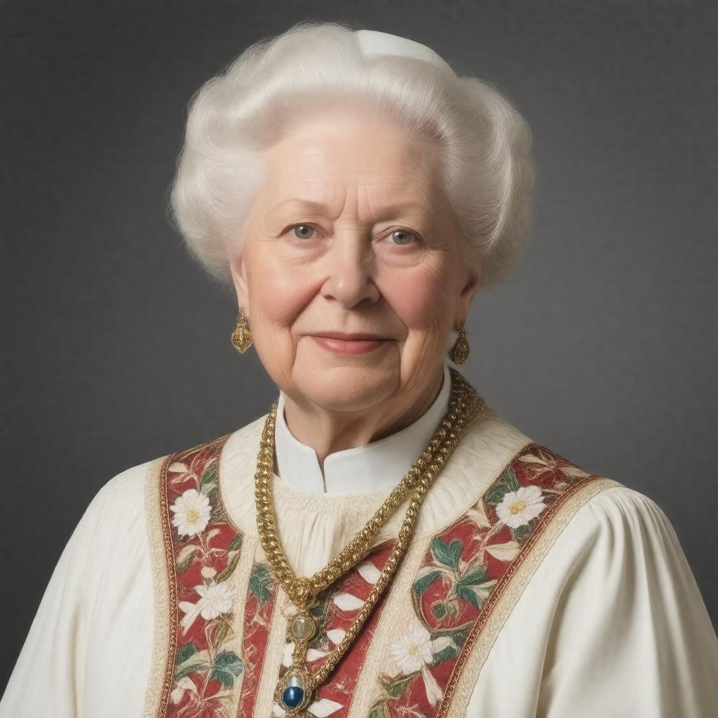 AI-created image of Sarah Mullally