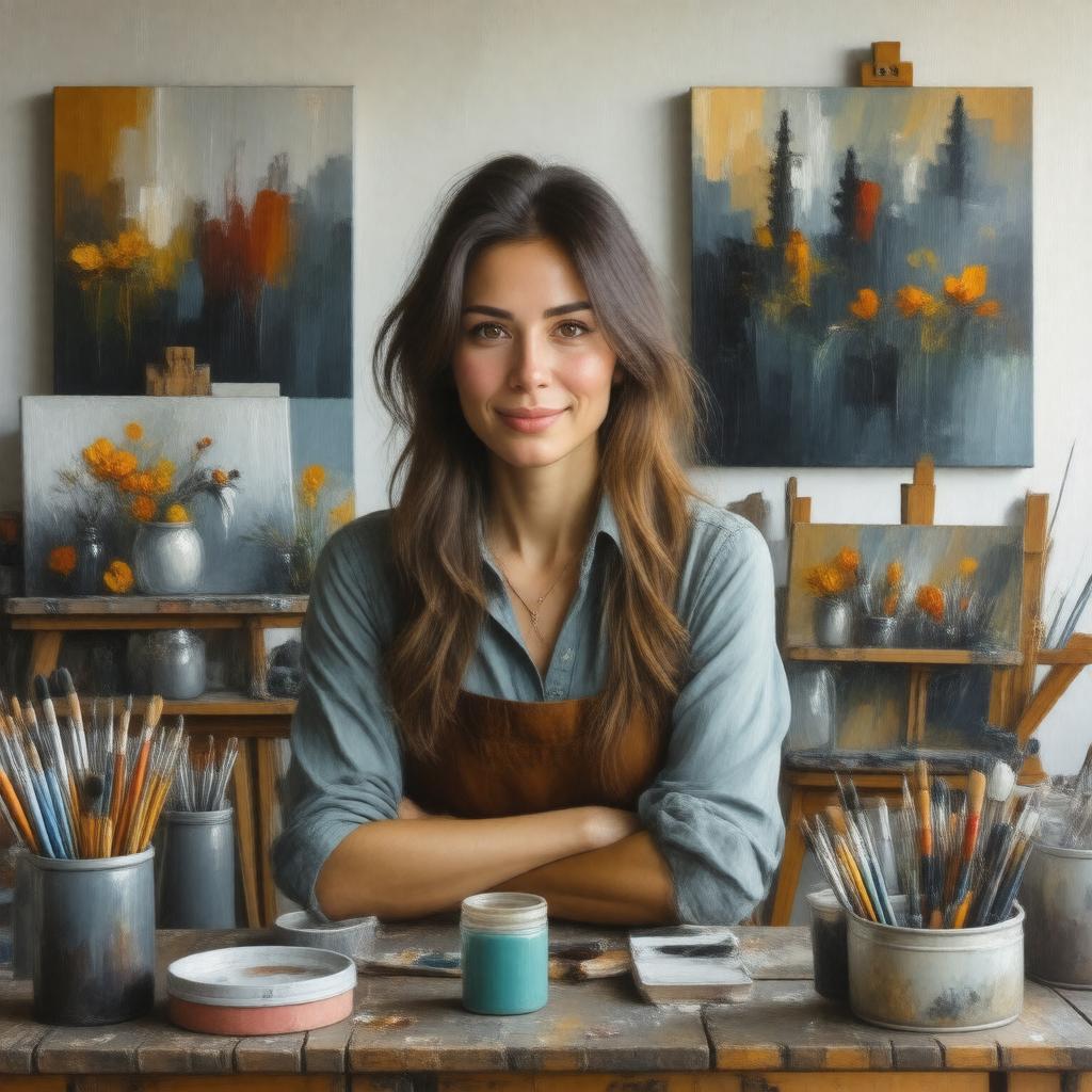 AI-created image of Sarah Vann Drake