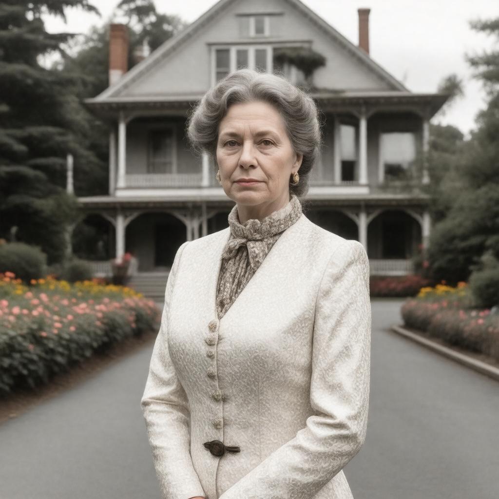 AI-created image of Sarah Winchester