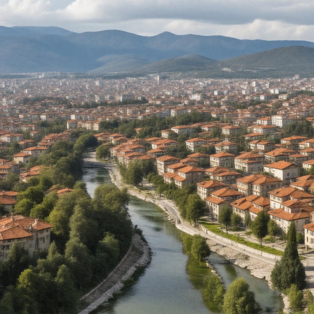AI-created image of Sarajevo