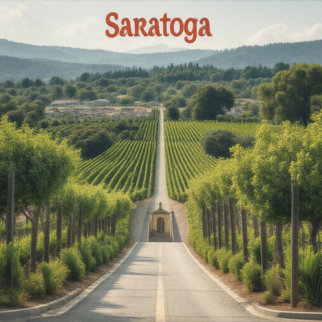 AI-created image of Saratoga