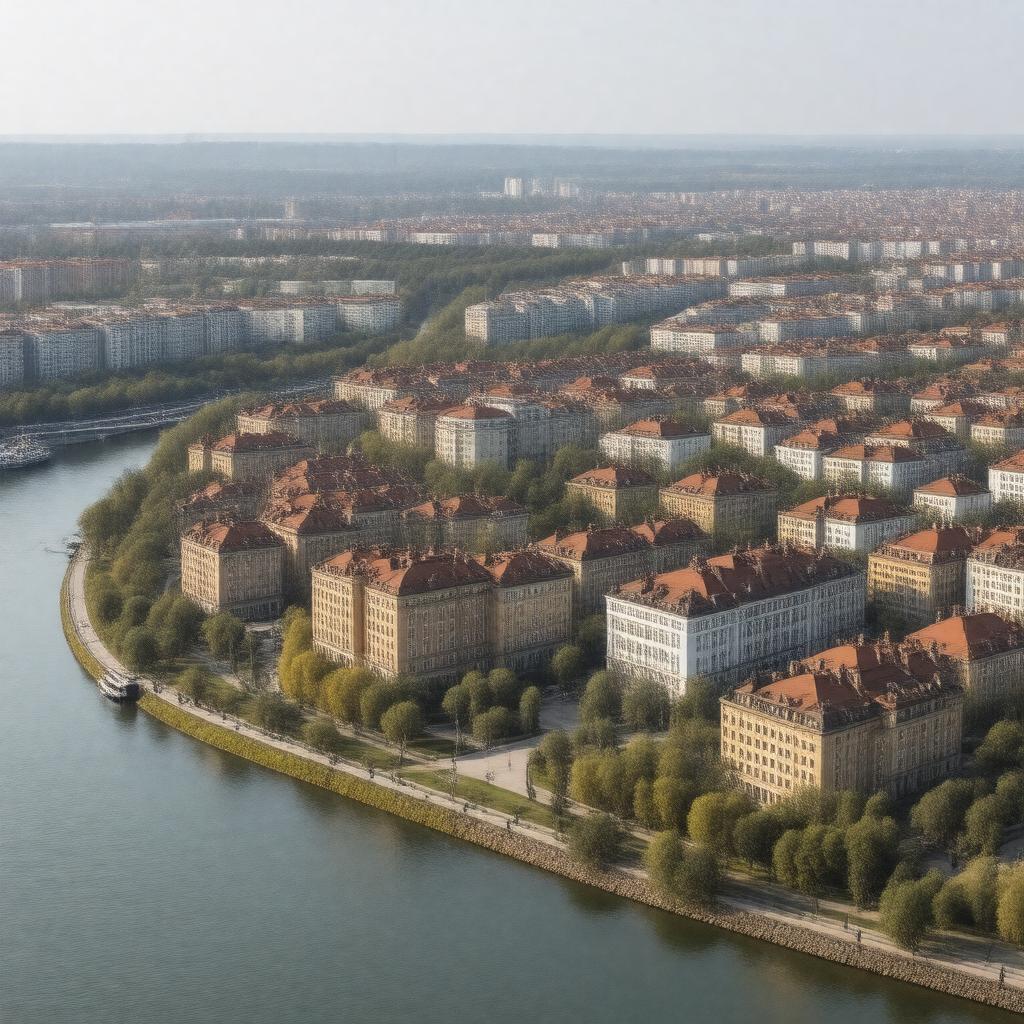 AI-created image of Saratov, Russia