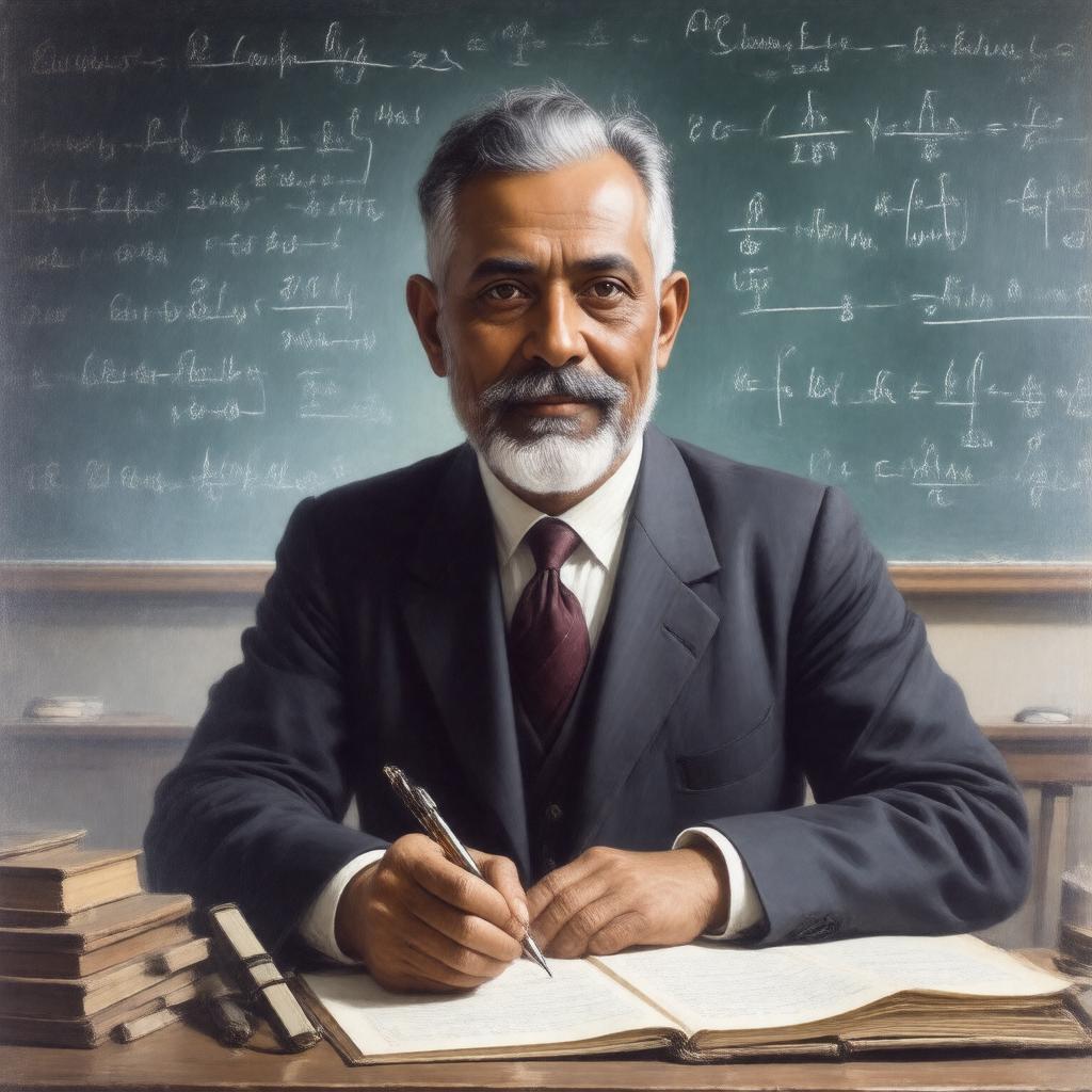 AI-created image of Sarvadaman Chowla