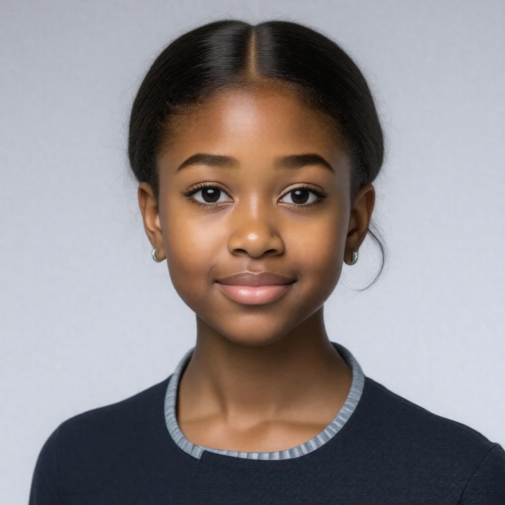AI-created image of Sasha Obama