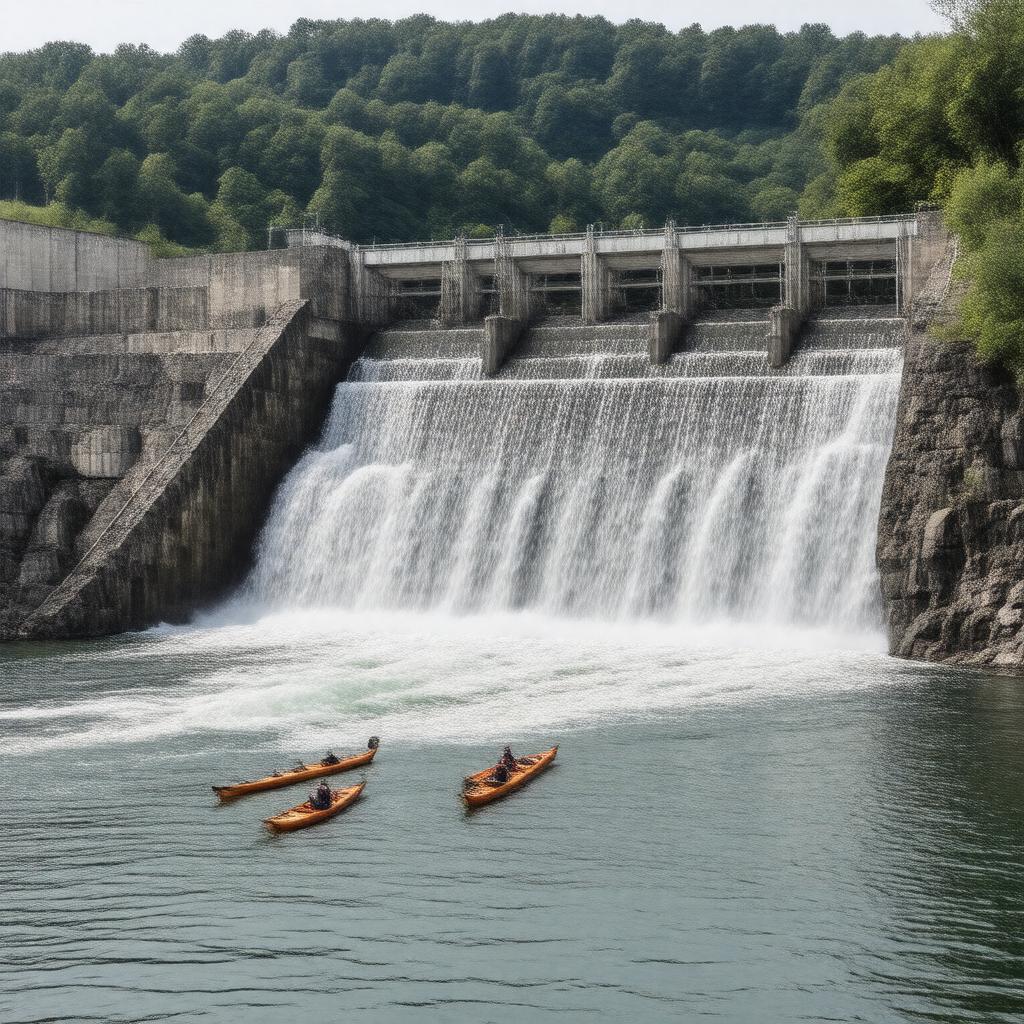 AI-created image of Satan's Kingdom Dam