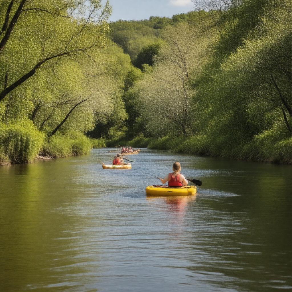 AI-created image of Satan's Kingdom Recreation Area