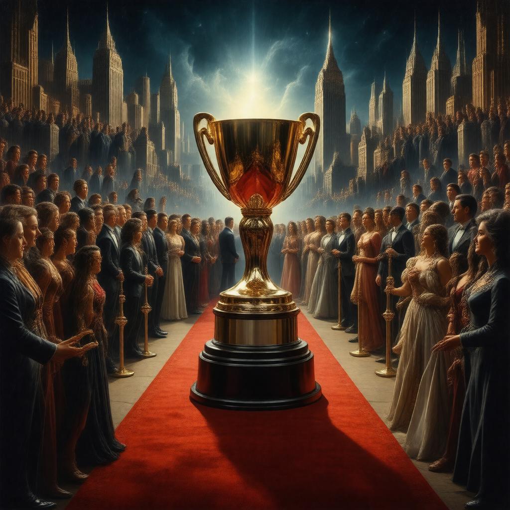 Click to view larger image AI-created image of Satellite Award for Best Ensemble – Motion Picture