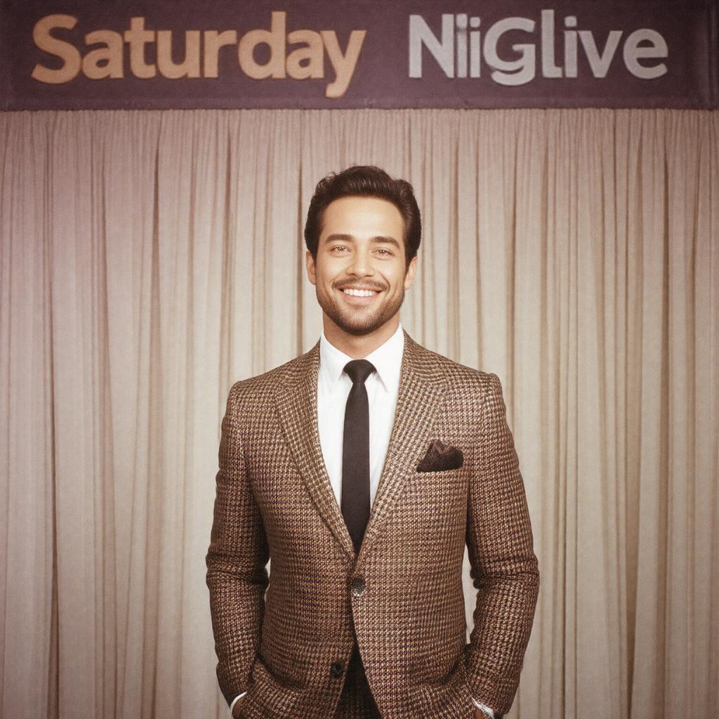 AI-created image of Saturday Night Live (host)