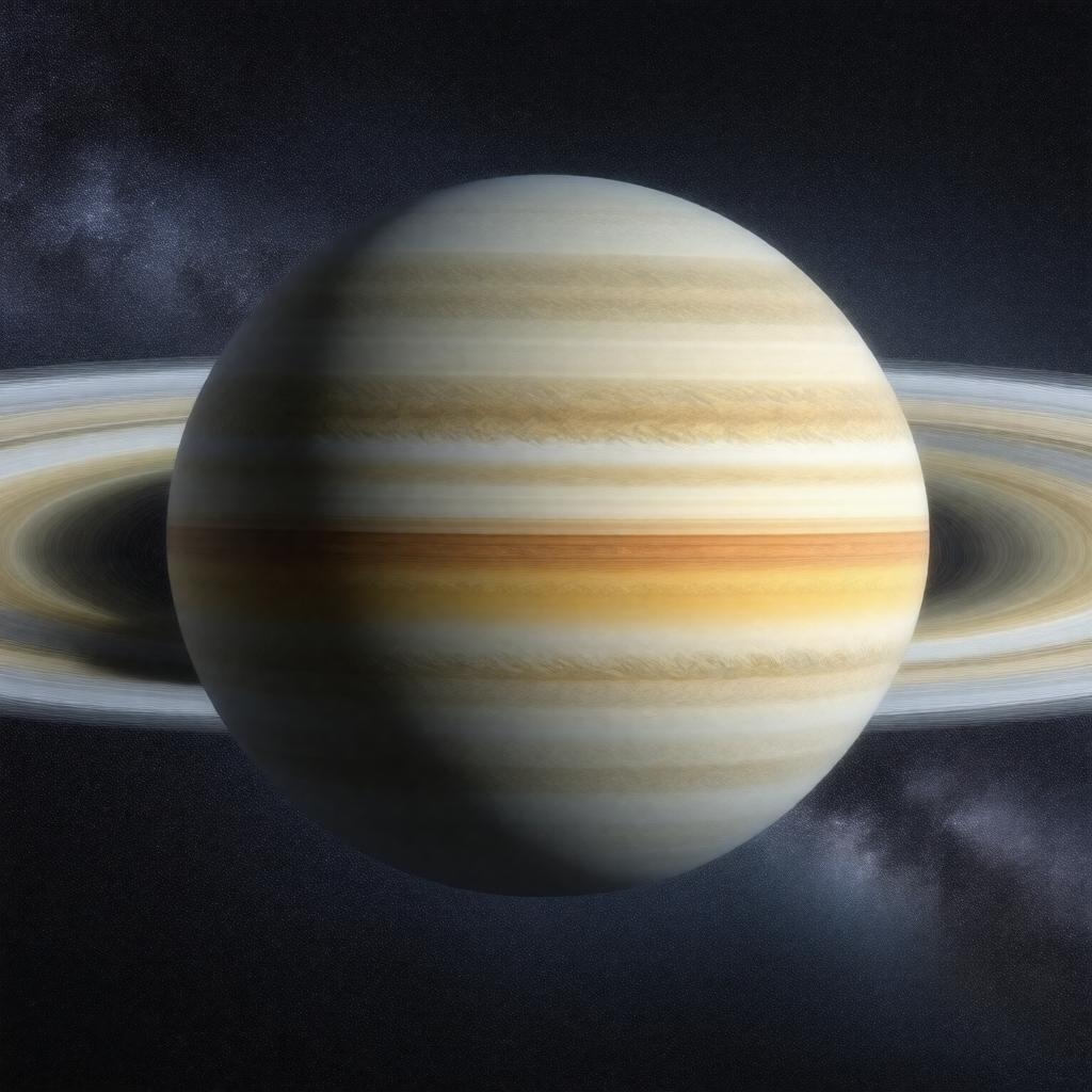 AI-created image of Saturn
