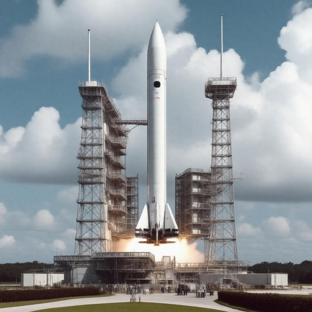 AI-created image of Saturn I