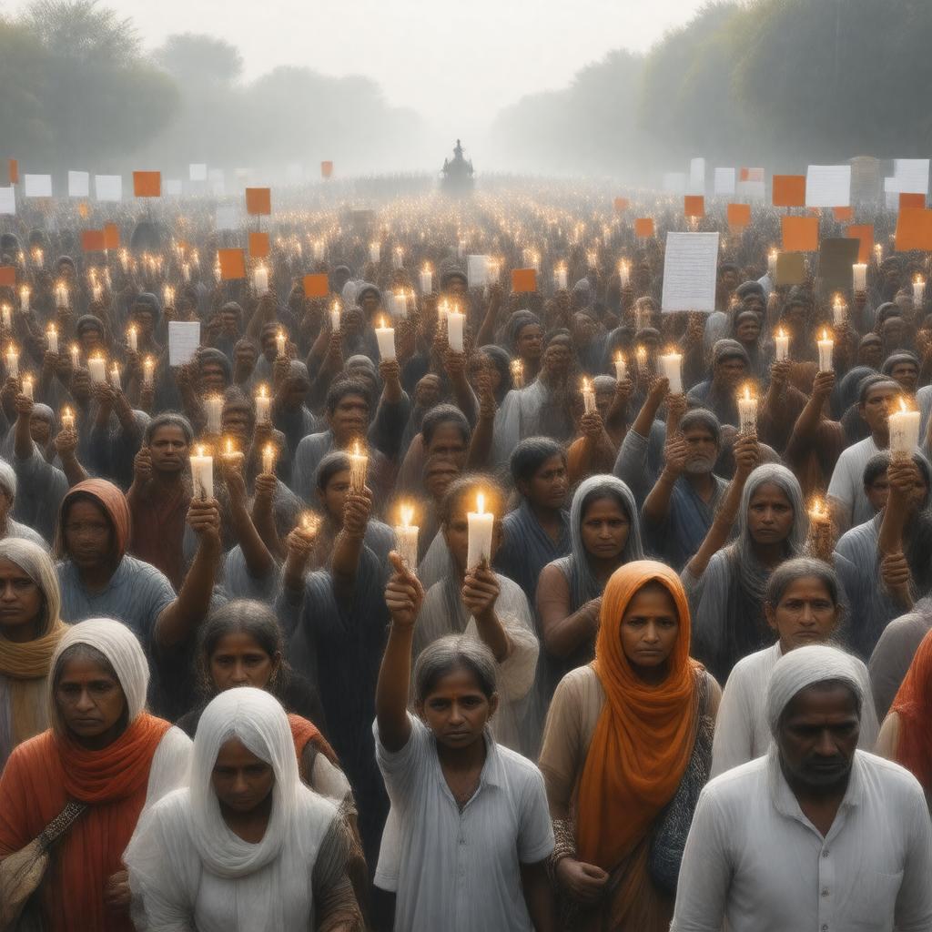 AI-created image of Satyagraha