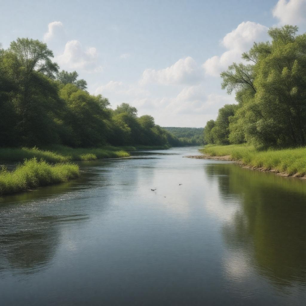 AI-created image of Saugus River