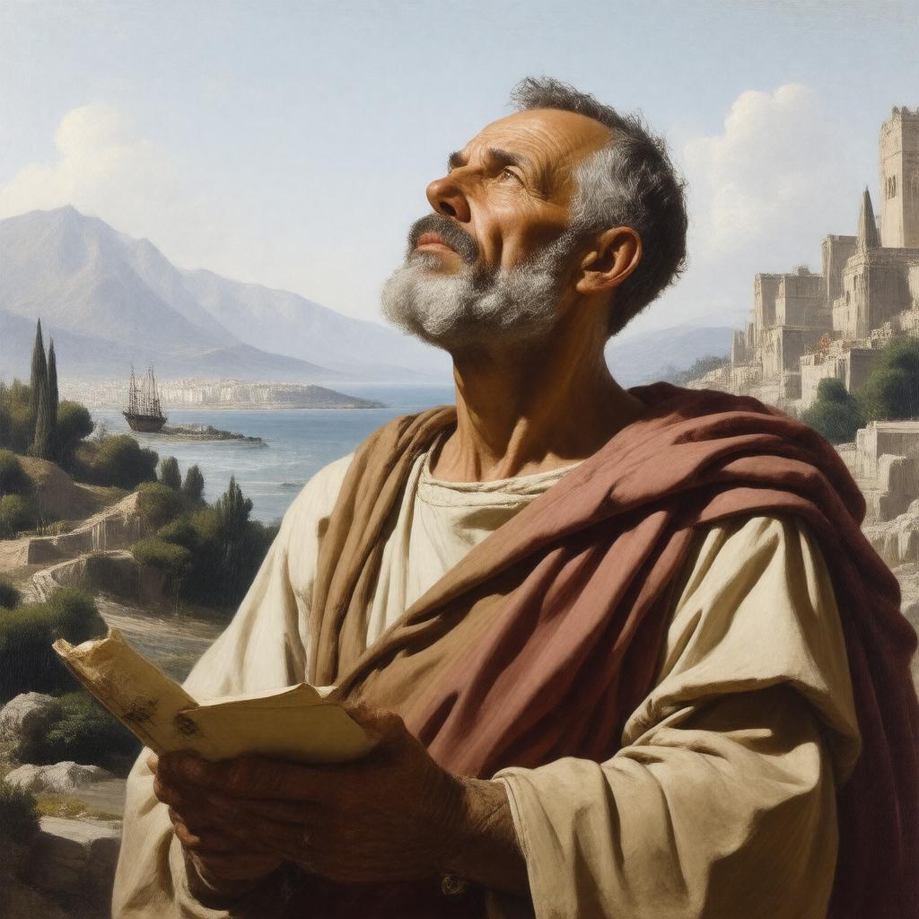 AI-created image of Saul of Tarsus