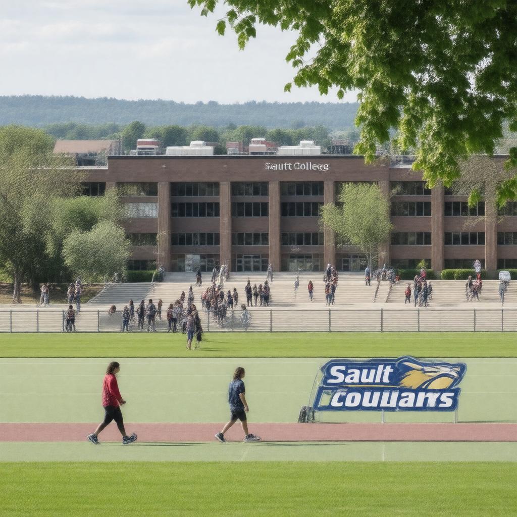 Click to view larger image AI-created image of Sault College